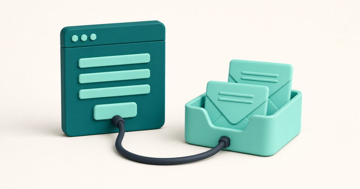 Add a working contact form to a static site in 2 minutes
