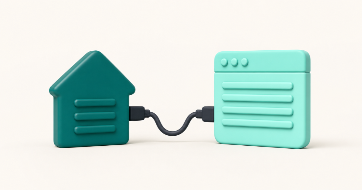 How to connect a custom domain to a website in one record