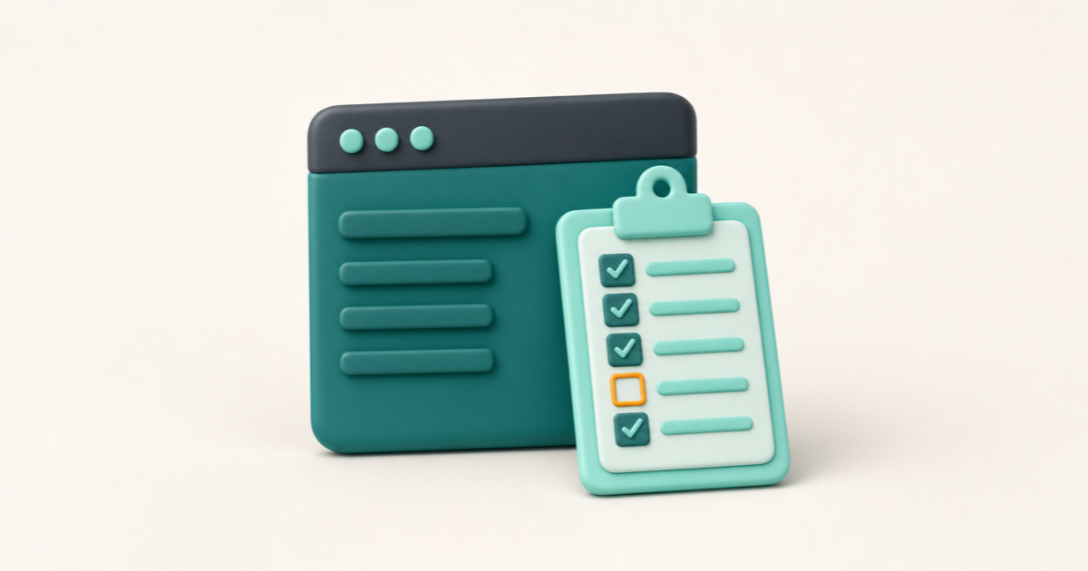 Website audit template: check an AI-built site before launch